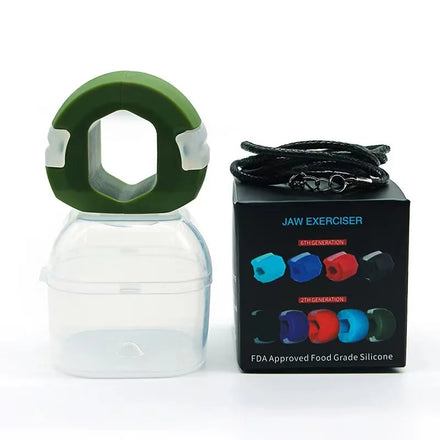 Silicone 3pcs Resistance Levels Jawline Shaper Jawline Exerciser for Adults Sculpt and Define Your Jawline