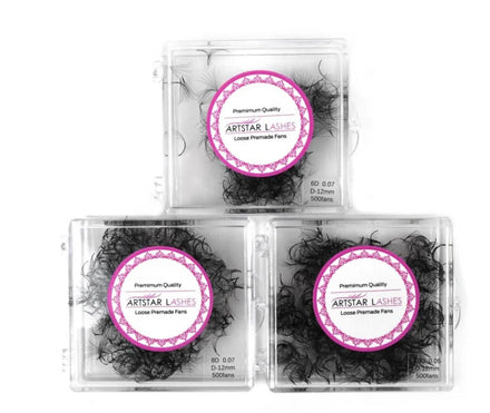 New Premade Eyelash Extension Fans 4D 5D 6D 8D 10D 12D Wispy Style Soft Base Synthetic CC Curl 14D 16D 20D PBT Loose Fans