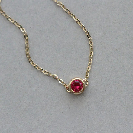 INS Simple Hot Fashion 14K Gold Plating Pure 925 Sterling Silver Single Rose Pink Zircon Bracelets for Women Girls Jewelry