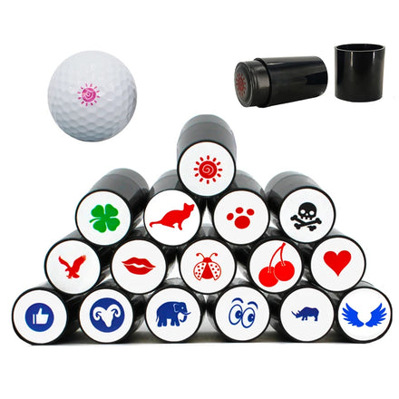 Golf Ball Stamps Colorfast Quick-dry Long Lasting Stamper Balls Marker Impression Seal Gift Personalised Golf Ball Stamp Press