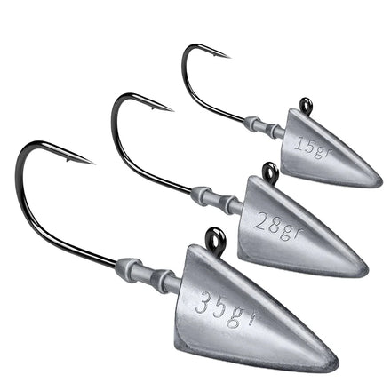 Lead Jighead Fishhooks Fishing Jigs Heads 7g 10g 15g 21g 28g 35g Worm Soft Fishing Lure Hook Jig Head Fishing Tackle