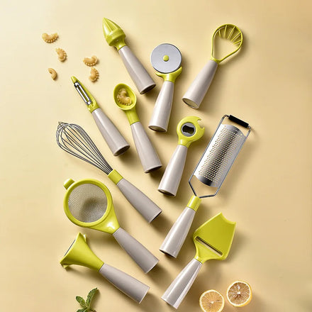 Multi-Functional Fruit and Vegetable Kitchenware Set Home Gadgets with Plastic Food Grade Material for Kitchen Use