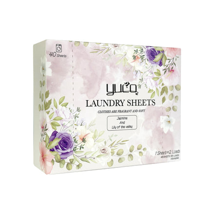 Wholesale Custom Laundry Detergent Sheets Plant Based Formula Active Agent Jasmine Lily Scent Washer Soap Strips Laundry Sheets