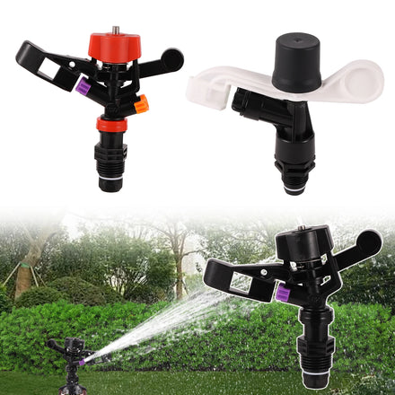Impact Rocker Sprinkler 1/2 Male Thread Rotary Sprayer Agricultural Garden Lawn Watering Nozzle
