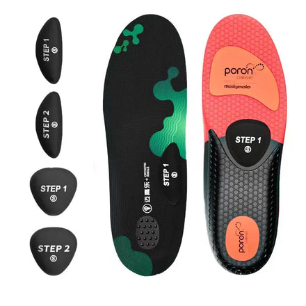 New Arrival 4-piece Adjustable Arch Support Orthopedic Insole Correct Transverse Arch Posture Prevent Plantar Fasciitis Inserts
