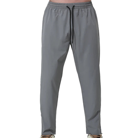 Customized Premium Sweatpants Elastic Ankles Polyester Spandex Plus Size Trousers Solid Gym Track Running Sports Pant for Men