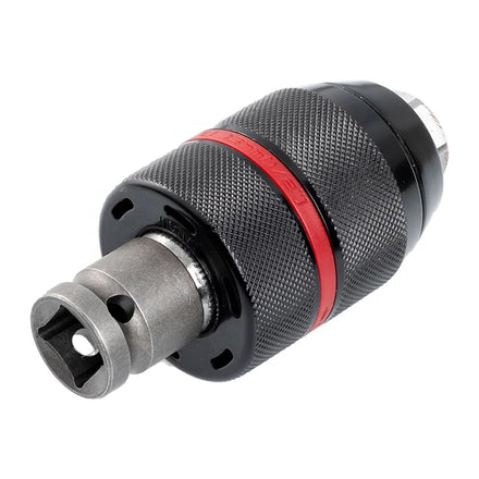 13mm Keyless Chuck for Impact Wrench Li-on Power Tool Parts Chuck with Adapter Locking System 1/2'-20 UNF Wrench Convertor