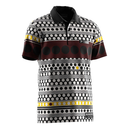 Latest Sublimation Short Sleeve Polyester T Shirt Men 2022 Button up Shirts Red Golf Polo T Shirt