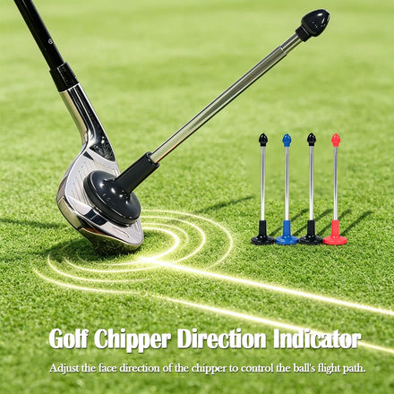 Golf Chipper Direction Indicator Tool for Adjusting Chipper Face Direction Control Ball Flight Path for Short Game Training