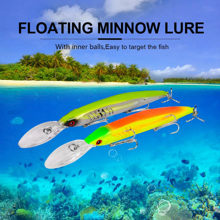 Vikinger Floating Insect Bait Artificial Hard Bait 12g 15.2cm TopWater Lure Jerkbait Wobbler PVC River Fishing Lures