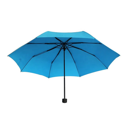 Wholesale Basic Ready to Ship Manual Three Folding Umbrellas for the Rain Regenschirm