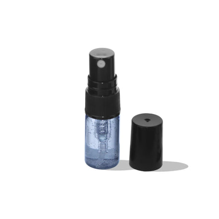 10 ML Matte Rose Gold Glass Eye Cream Perfume on Bottle With a Cap and Metal Roller