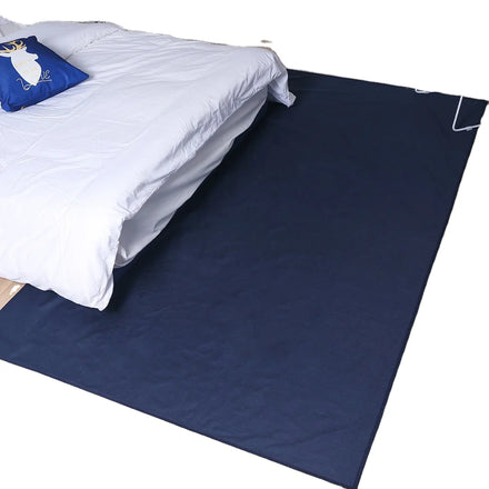 Conductive Silver EMF Shielding Blanket - Soft Silver-Fiber Protective Blanket