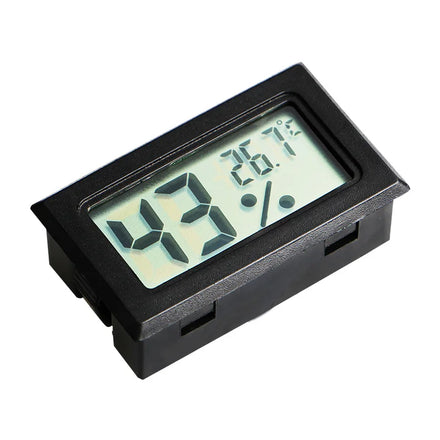 CIGARLOONG Mini Portable Indoor Thermometer Room Hygrometer Gauge Sensor Humidity Cigar Hygrometer Digital Cigar Hygrometer