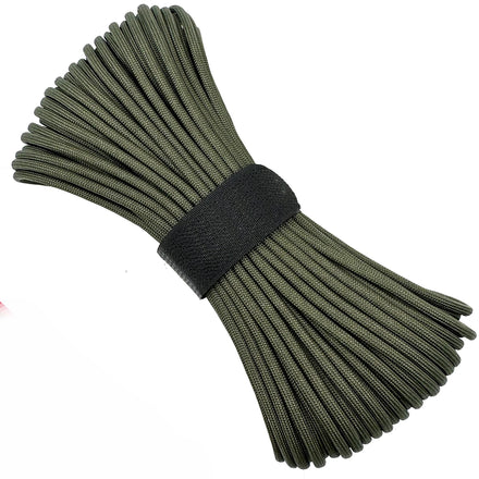 Camping Durable Nylon Parachute Cord 100ft 7 Strand 4mm Braided Quick Release All Seasons Tent Rope Zhonzi PR01 Universal