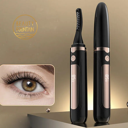 24 Hours Long Lasting Electric Eyelash Curlers for Makeup Natural Curling Eye Lashes