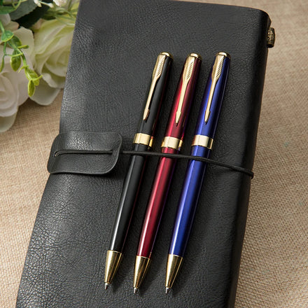 New New Ball Pen Full Barrel Heat Transfer Printing Wrap Custom Pattern Printed Pen with Custom's Colour logo