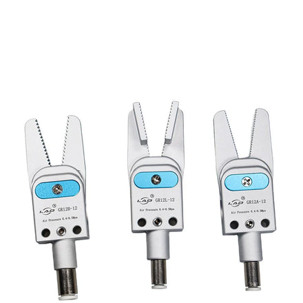 Aluminum Nozzle Sprue Gripper Clamp Mechanical Pneumatic Robot Parts Without Sensor Ladung GR12A-12