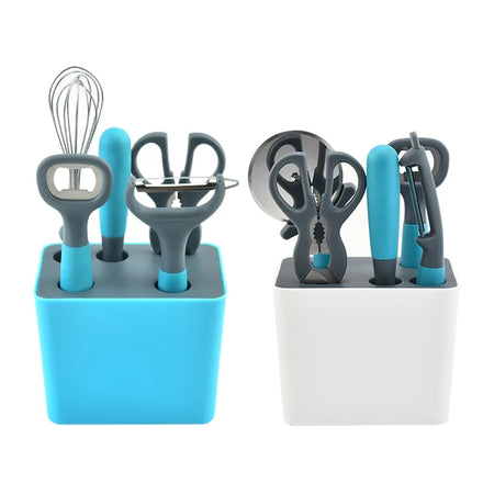 6pcs/Set Kitchen Accessories Cooking Tools Gadgets Set Kitchen Utensils Stainless Steel Home Kitchen Tool Set