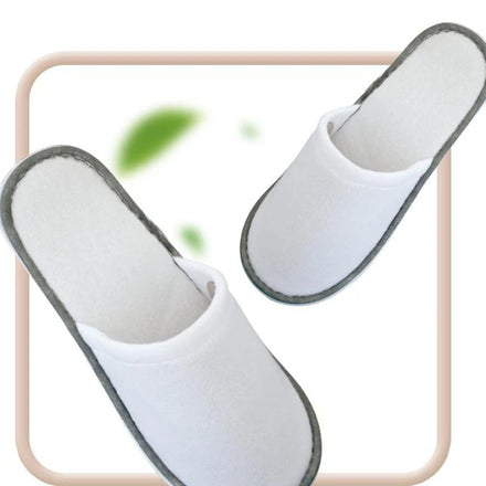 Wholesale Winter Summer Comfortable Anti-slip Breathable Disposable Thick Lightweight Soft Closed Toe Indoor Platform Slippers