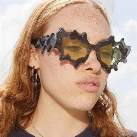 DOISYER Luxury Brand Y2K Retro Cat Eye Sunglasses New Pilot Frame PC Material UV400 Sun Glasses for Women Men Steampunk Style