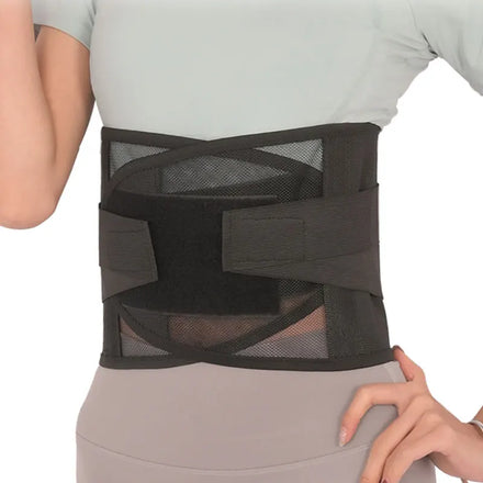 Anti-skid Breathable Neoprene Lumbar Support Lower Back Pain Relief Adjustable Back Brace