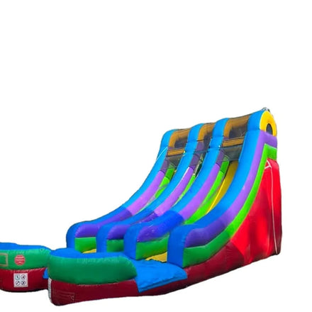 Commercial Water Park Combo Slip and Slide Inflatable Bounce House for Water Waterside Inflatable Castle
