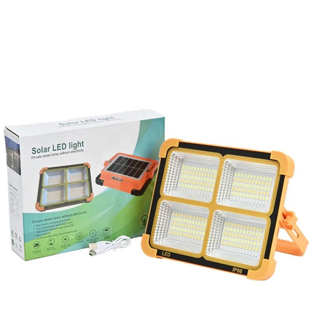 Solar Charging Floodlight Outdoor Camping Light Portable Super Bright Household Mobile Emergency Light