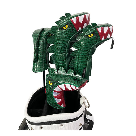 Customizable Logo Golf Wood Cover for Driver Fairway Hybrid PU Leather Waterproof Protector Set Golf Headcover Golf Club Covers