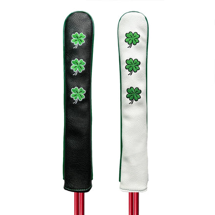 PU Leather for Aiming Exercise Training Aid Golf Alignment Rod Head Cover Custom Embroidery Alignment Stick Cover