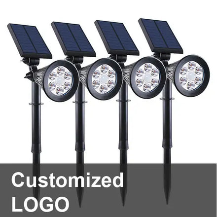 Best Ip65 Waterproof Solar Security Garden Ground Yard Floor Led Motion Sensor Solar Spotlights Outdoor