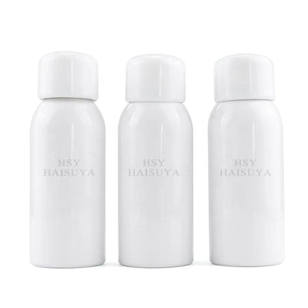 High Quality 100ml Aluminum Cosmetic Bottle for Lipstick Makeup Remover Nasal Spray Face Cream Essential Oil-Black Custom Color
