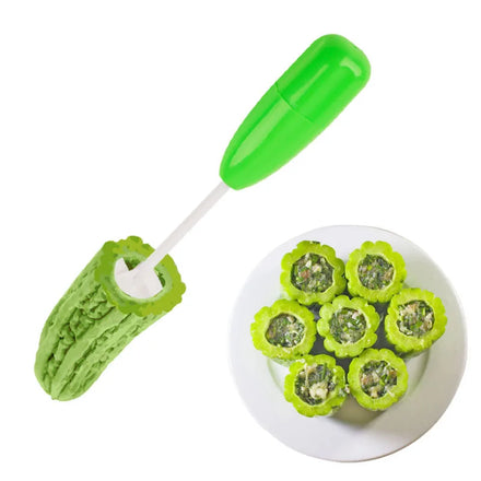 4pcs Set Practical Kitchen Tools Fruit Corer Veggie Spiralizer 4 Sizes Manual Operation PP Ergonomic Handle for Coring Hollowing