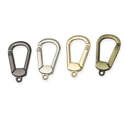 Zinc Alloy Snap Hook Metal Outdoor Climbing Buckle Spring Handbag Strap Connector Key Fob