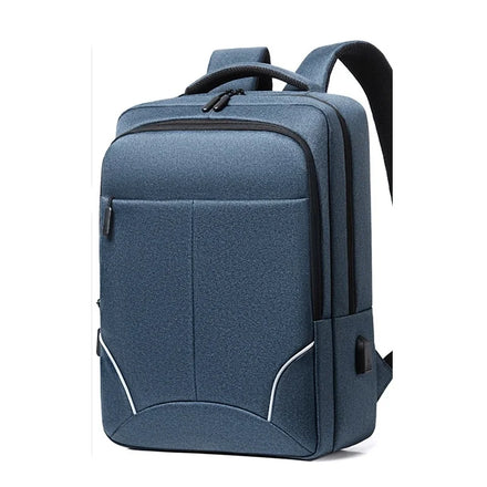 Custom Logo New Design Large Capacity Stylish Solid Color Laptop Backpack Waterproof College Student Travel Computer Backpack