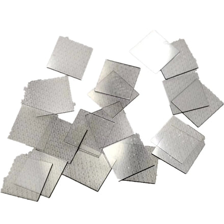 0.1-0.2 mm Thickness Single Crystal CVD Diamond Plates with Laser Cut Edges Polished Sides Optical Grade