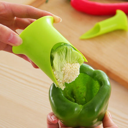Home and Kitchen Accessories New Products Plastic Tomato Chili Pepper Corer Fruit & Vegetable Tools