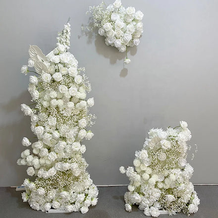 JCF073 Wedding Background Decoration Arrangement Flower Arrangement Arch Flower Stand Artificial Flower