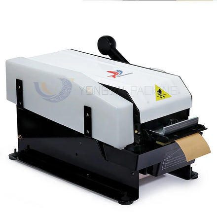 Yongjin PC302 Easy to Get Started Waterproof Manual Carton Sealing Water Activated Paper Gum Tape Dispenser Black