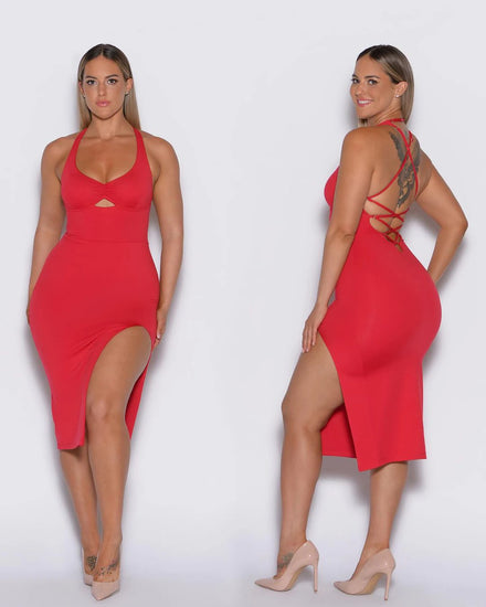 Custom Sexy One Piece Workout Yoga Dress for Women Cross Back Eco-Friendly & Breathable Yoga Wear with Front Logo