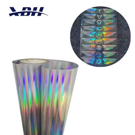 Laser Holographic Silver Self Adhesive Color Cutting Vinyl for Advertising Car Wrap Car Sticker