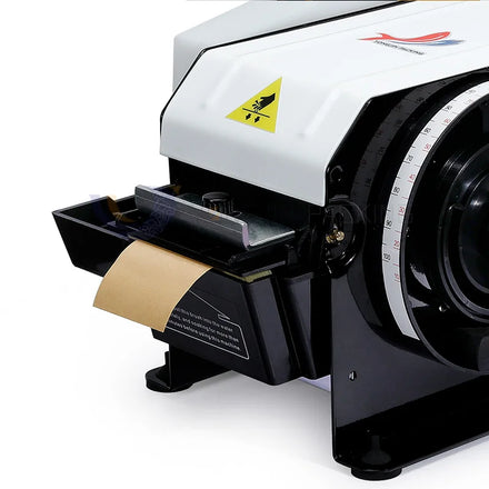 Yongjin Waterproof Gummed Paper Tape Dispenser PC302 Black Iron for Carton Sealing Manual/Semi-Automatic in Stock