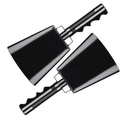Promotional Metal Noisemaker Cowbells With Handle 10 Inch Education Wholesale Sales New Design Cowbell With Handle Great Price