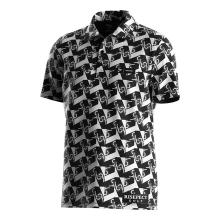 High Quality Short Sleeve Sports Tee Man Golf Shirt Polyester Spandex Polo Button up Collar Shirts for Men
