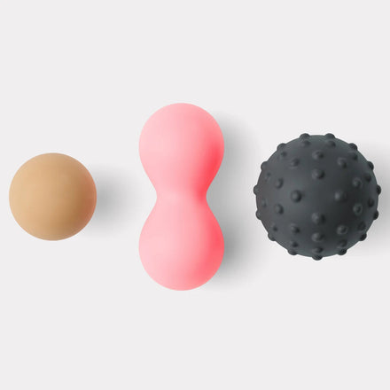 Customized Logo Wholesale Eco Friendly Durable Muscle Physical Therapy EVA TPE Silicone Massage Ball Set