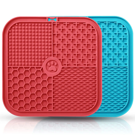Factory Wholesale Silicone Dog Lick Mats Pet Bathing Distraction Pads Slow Feeder Strong Suction Treat Pet Dog Lick Pad