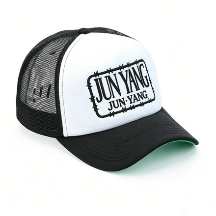 Wholesale Custom Personalized Unstructured Polyester Fashion Mesh Sports Character Outdoor Beach Cycling Casual Trucker Cap Hats