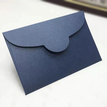 Custom Classical White Black Kraft Blank Mini Paper Envelopes Wedding Invitation Envelope Gift Envelope