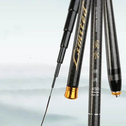 High Carbon Super Hard 3.6-7.2m Lightweight Telescopic Taiwan Fishing Rod
