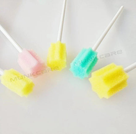 Disposable Sponge Oral Care Swabs Individually Wrapped Mouth Swabs for ICU Ventilator Patients Dental Clinic Hospital Supplies